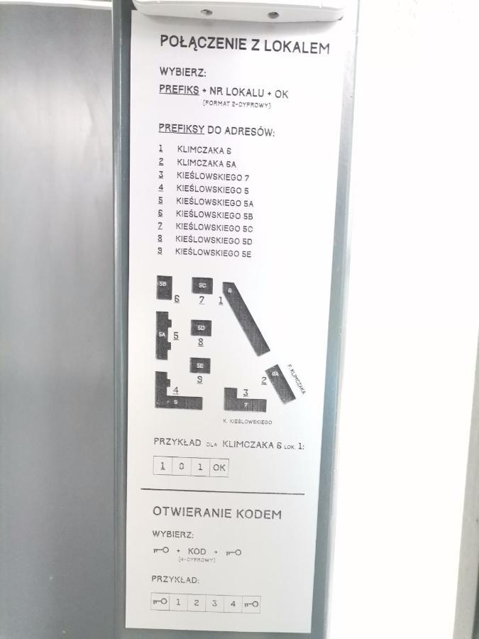Апартаменты Luxusowy Apartament Klimczaka Варшава Экстерьер фото